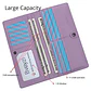 Billetera Mujer Bveyzi BE1633 de Cuero RFID - Colores Vivos - Miniatura 15