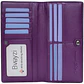 Billetera Mujer Bveyzi BE1633 de Cuero RFID - Colores Vivos - Miniatura 17