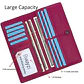 Billetera Mujer Bveyzi BE1633 de Cuero RFID - Colores Vivos - Miniatura 23