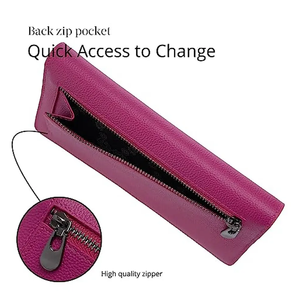 Billetera Mujer Bveyzi BE1633 de Cuero RFID - Colores Vivos 24