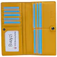 Billetera Mujer Bveyzi BE1633 de Cuero RFID - Colores Vivos - Miniatura 25