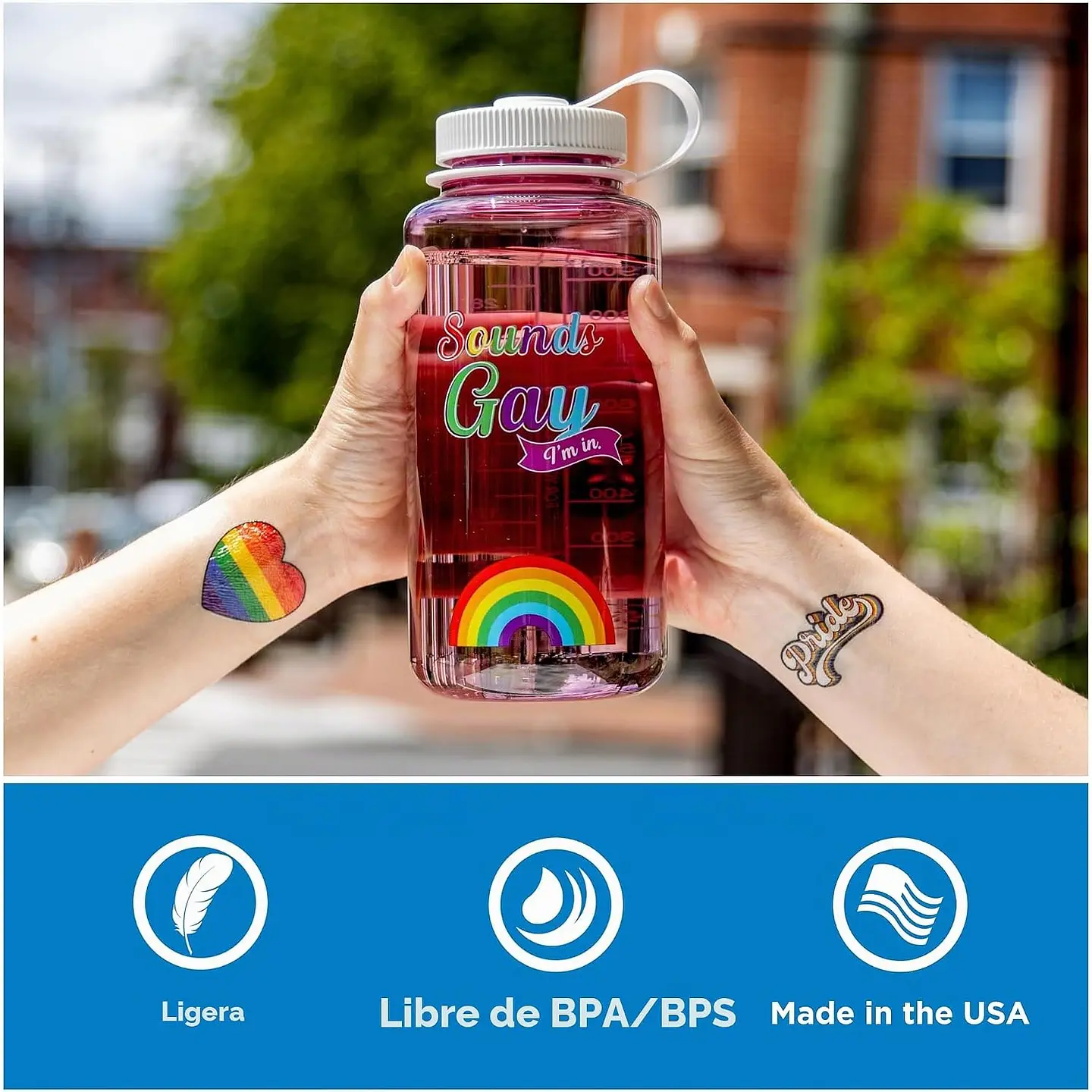 Botella Nalgene boca ancha 32 oz - Diseños especiales 3