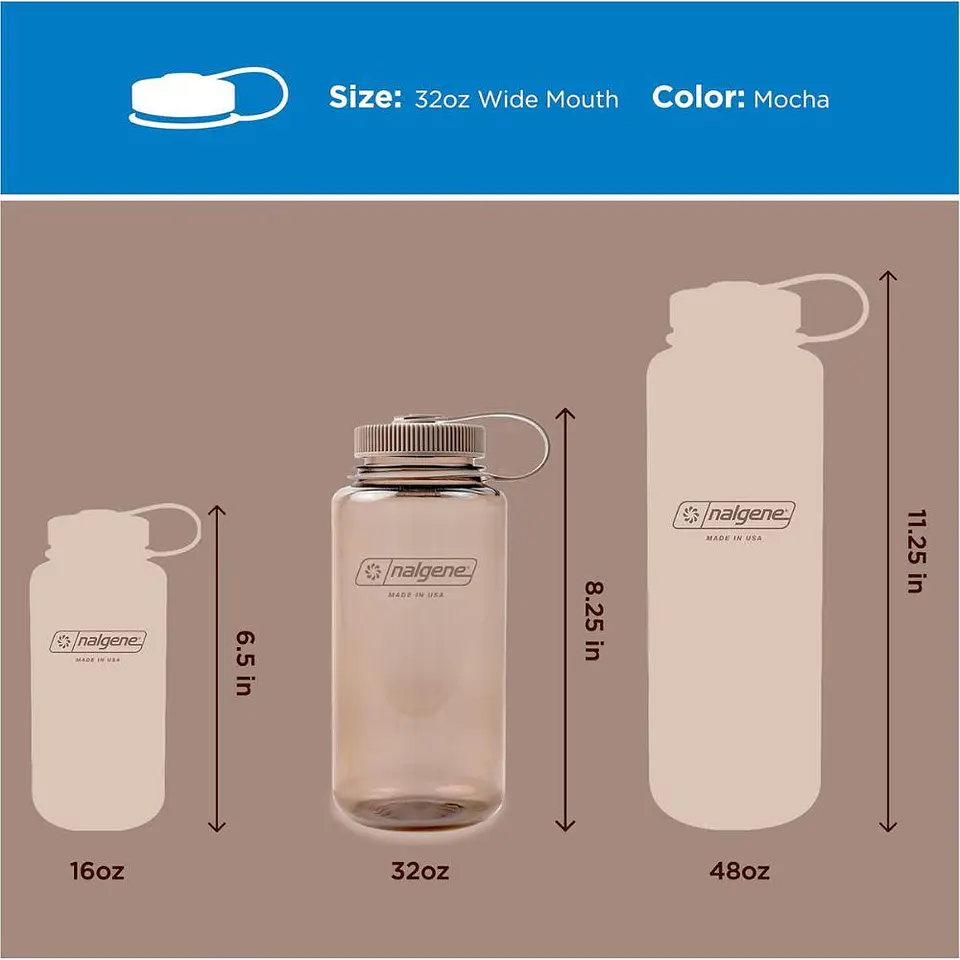 Botella Nalgene boca ancha 32 oz - Clásicos II y Thrill & Motion 24