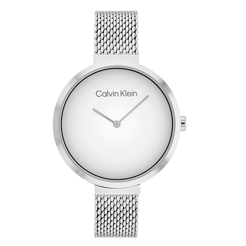 Calvin Klein Prateado E Bracelete Mesh