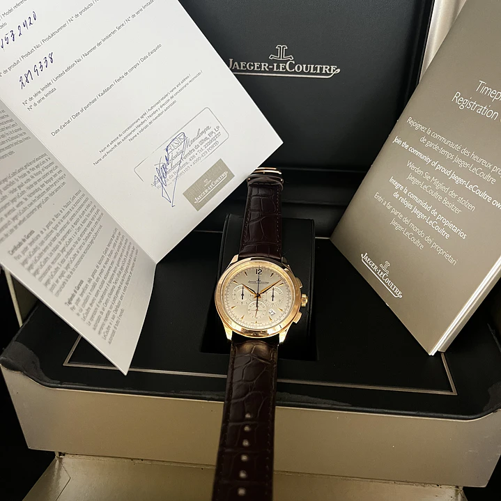 Jaeger-Le Coultre “Master Cronograph” 1