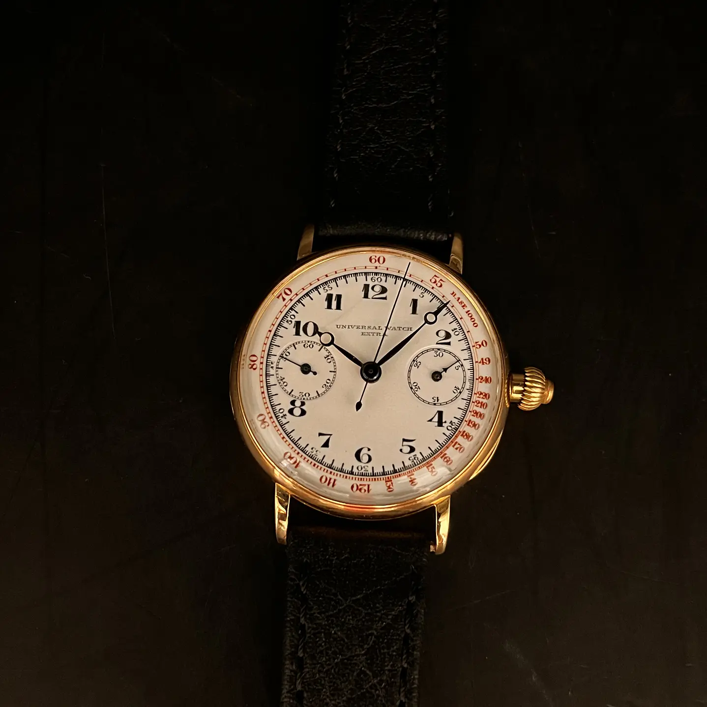 Universal “Watch Extra Monopulsante” anos 30 2