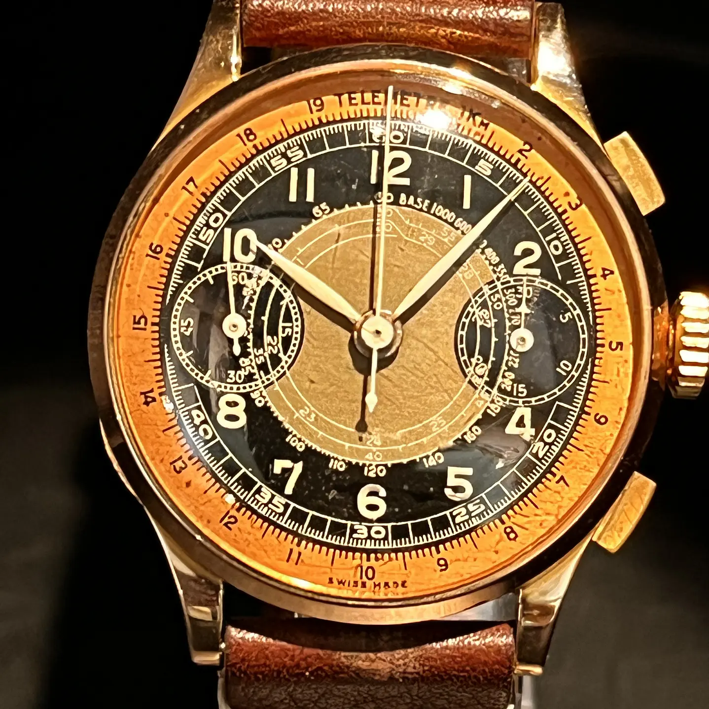 Cronógrafo Anónimo anos 40 1