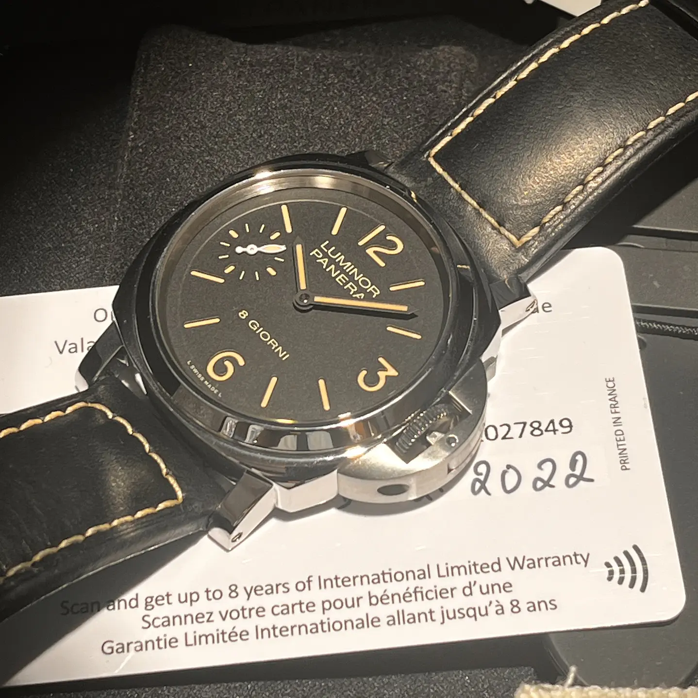 Panerai “Luminor Base” 8 dias 2