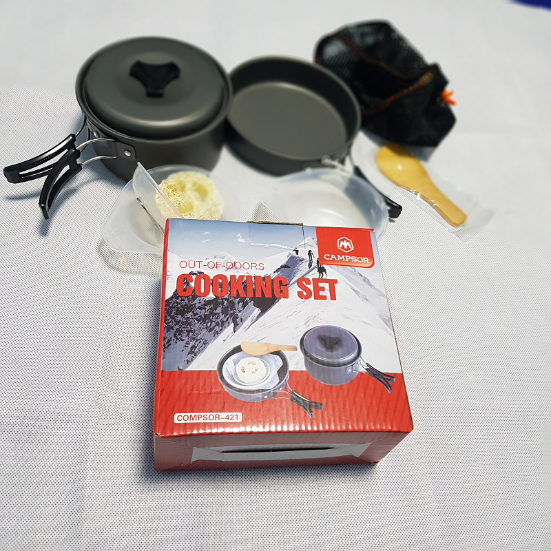 SET OLLA COMPACTA 900CC MAS ACCESOSIROS