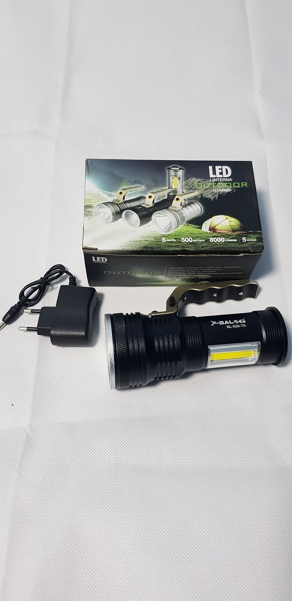 LINTERNA LED 8000 LUMENS