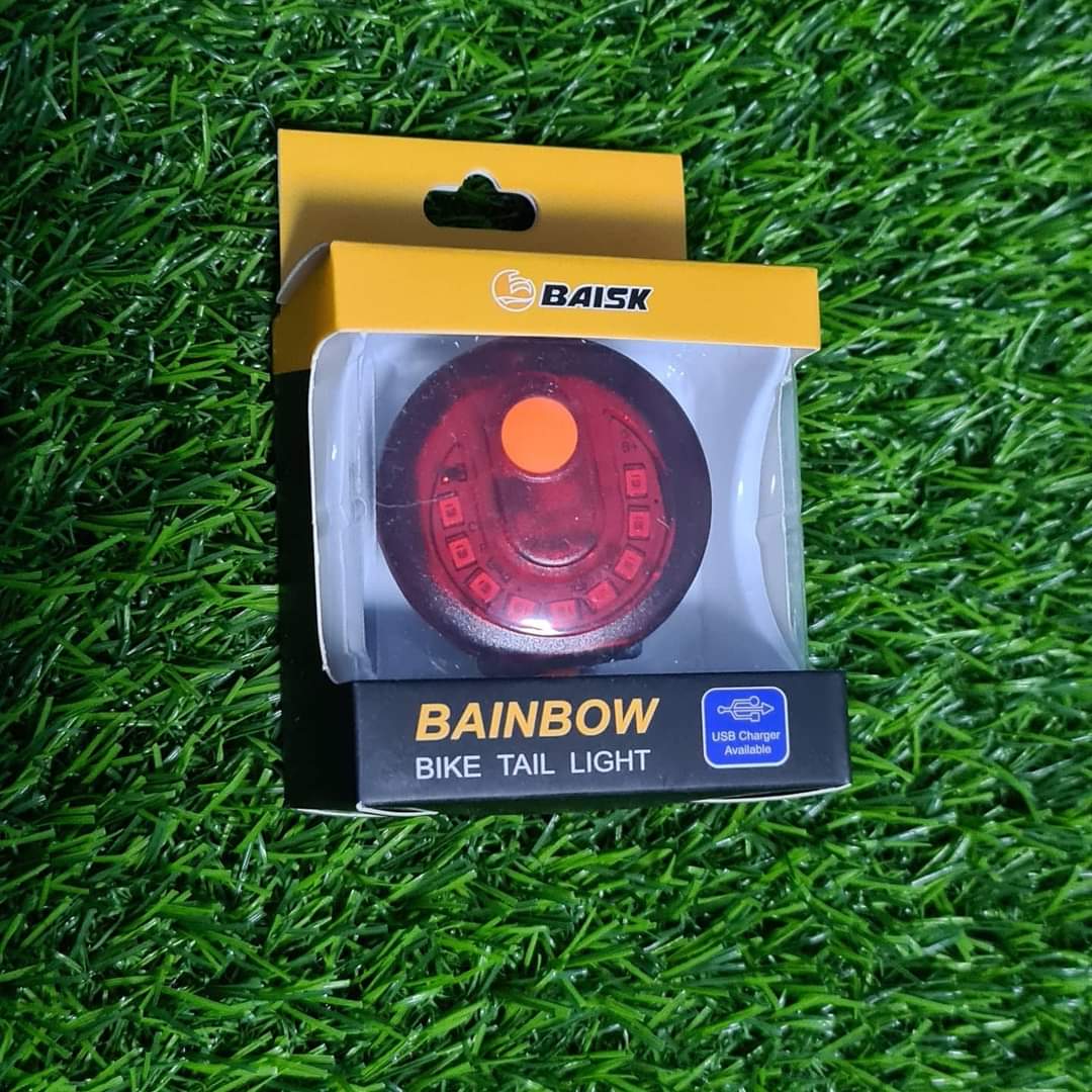 Luz Trasera USB Roja para Bicicleta — 5 LEDs Trip