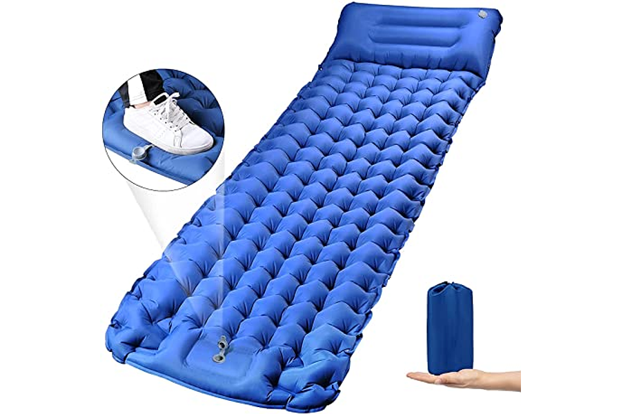 Colchoneta inflable camping