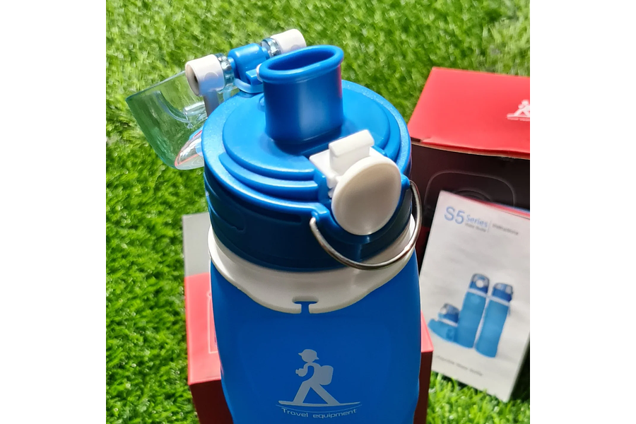 Botella plegable silicona 750cc 