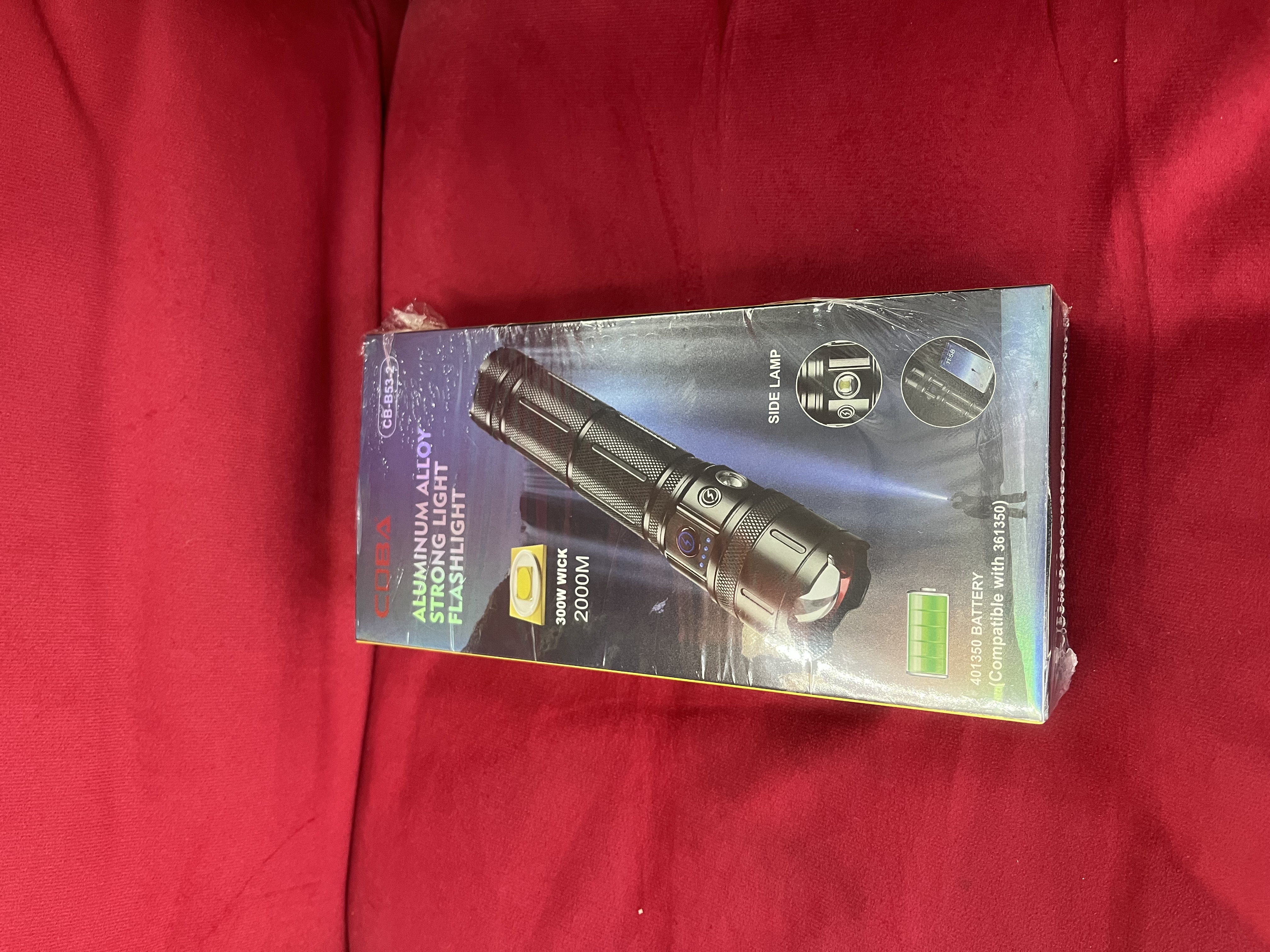 Linterna Coba 40.000 Lm