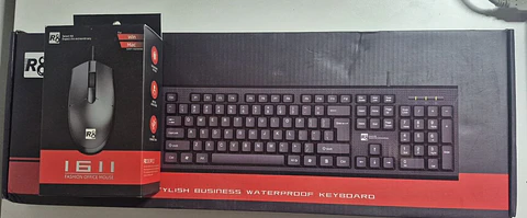 Duo Teclado + Ratón Alámbrico R8