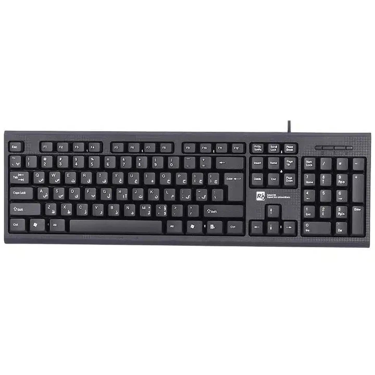 Teclado Alámbrico R8 modelo 1803 2