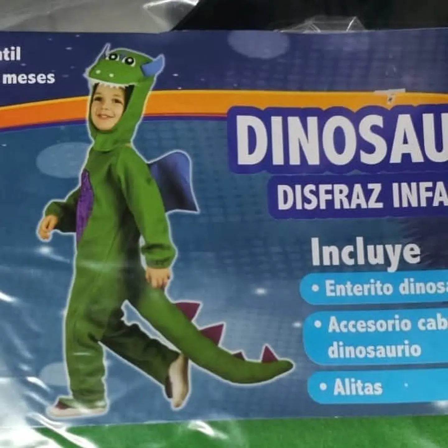 Disfraz Dinosaurio para Niño 3-4 años (92-104 cm) 4