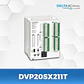 PLC Delta DVP20SX211T 8DI/6DO Transistor 4AI/2AO USB RS-232 RS-485 - Miniatura 2