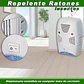 Repelente Ultrasónico de Plagas 3 en 1 Enchufable con Luz Nocturna LED - Miniatura 3