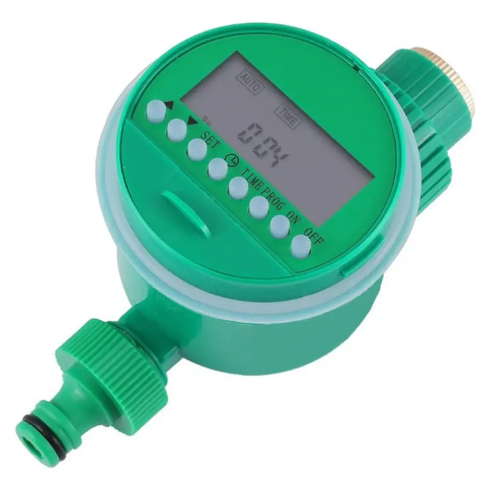 Temporizador de Riego Digital Programable LCD IPX5 para Llave de Jardín 1