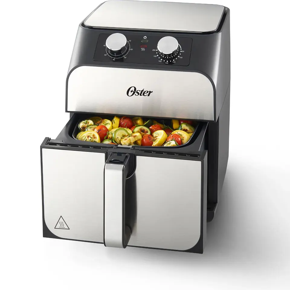 Freidora de Aire Oster 5,5 L CKSTAF55 Bioceramic Air Fryer Nueva en Caja 220V 3