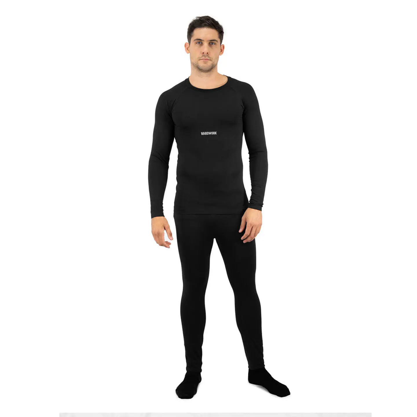 Pantalón Térmico Primera Capa Hardwork Patagonia Spandex Sin Costuras Talla S-M-L 1