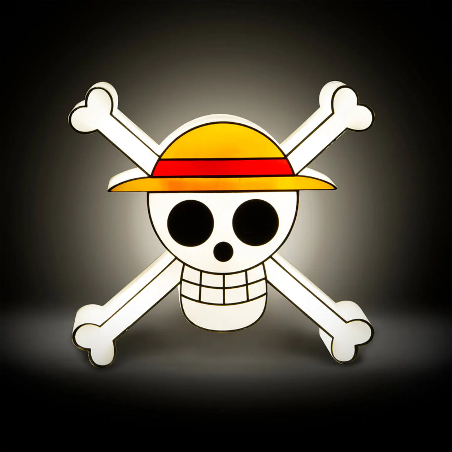 Lámpara One Piece Jolly Roger de Luffy Producto Oficial Licenciado 21 cm Nueva 2