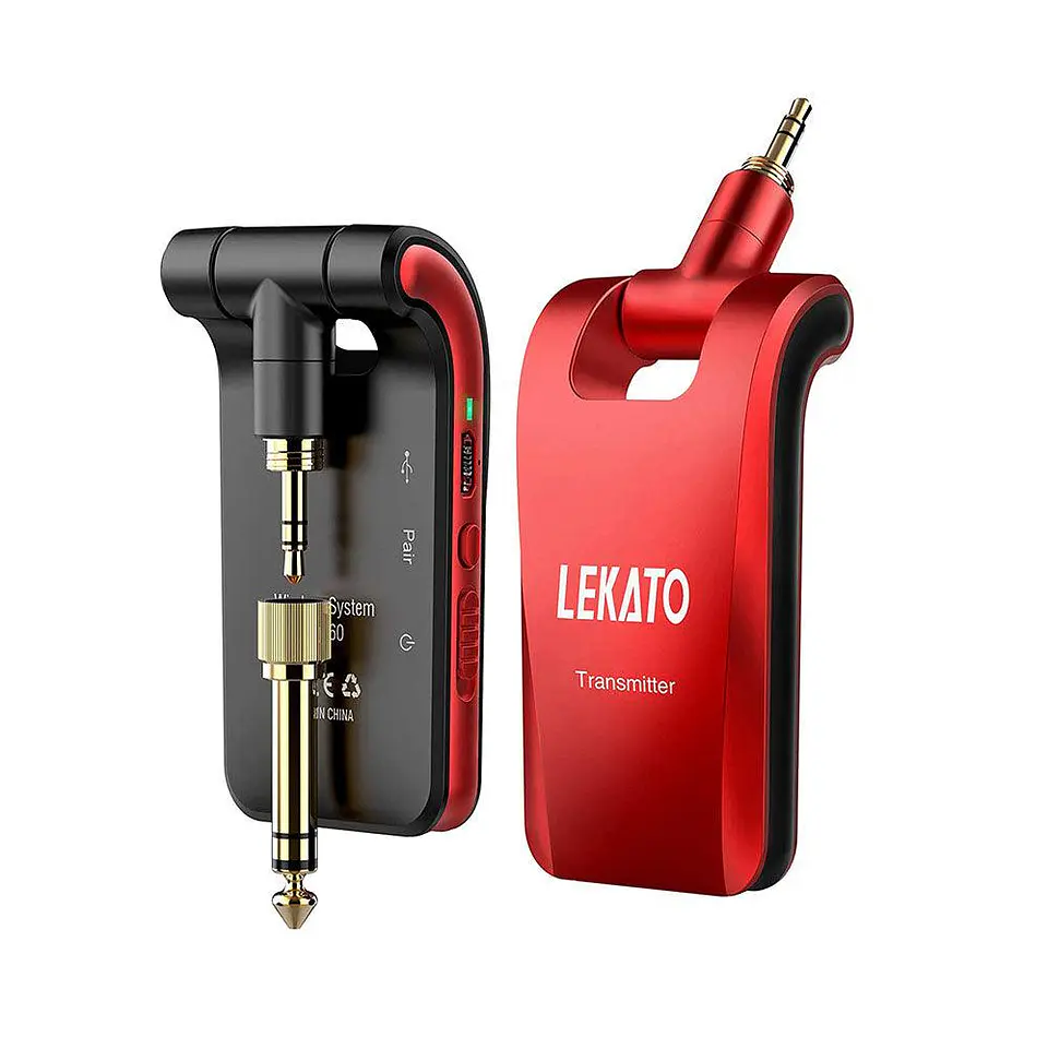 Sistema Inalámbrico para Guitarra Eléctrica WS-1 2.4GHz – Transmisor y Receptor 1
