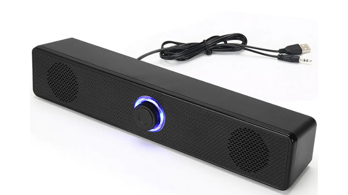 Parlante de Escritorio USB Inalámbrico Multifunción E-3511 1