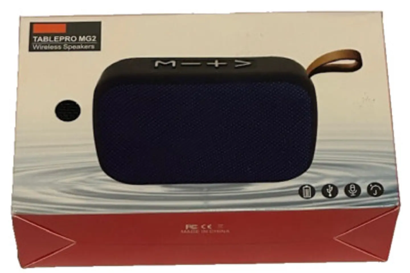 Parlante Portátil Inalámbrico Bluetooth TablePro MG2 2