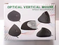 Mouse Óptico Vertical Ergonómico USB Ajustable - Miniatura 1