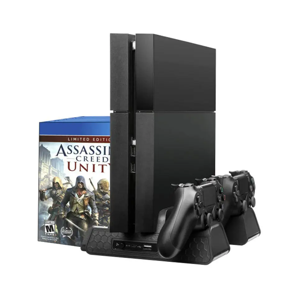 Ventilador de Enfriamiento Vertical DOBE 5 Aspas para PS4 2