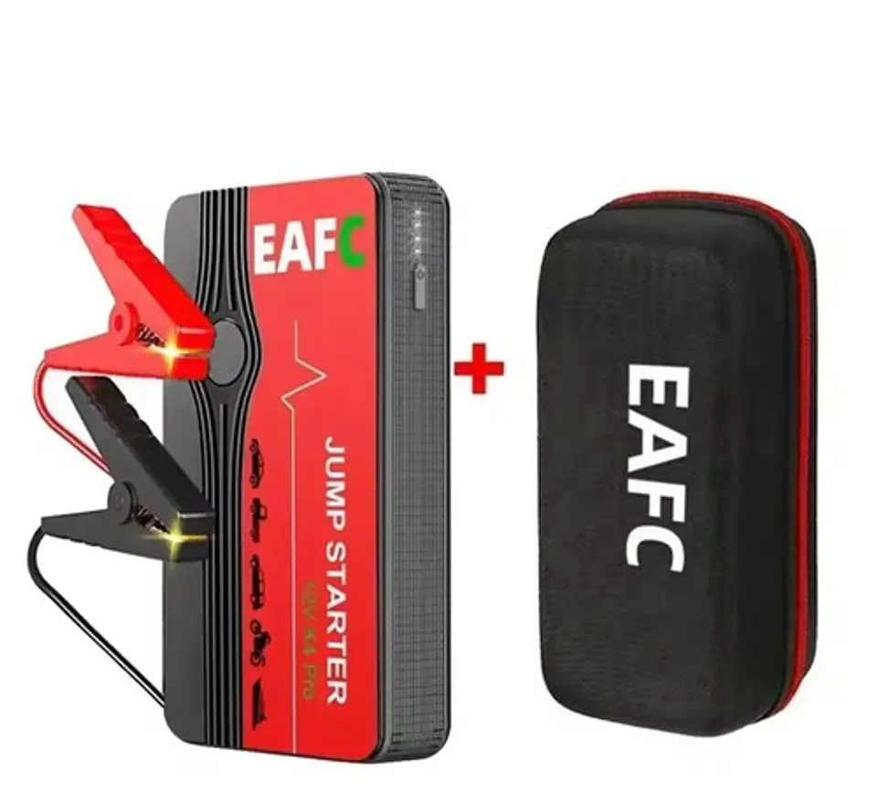 Arrancador de Batería Portátil EAFC 12V Power Bank Multifunción para Auto y Moto 2