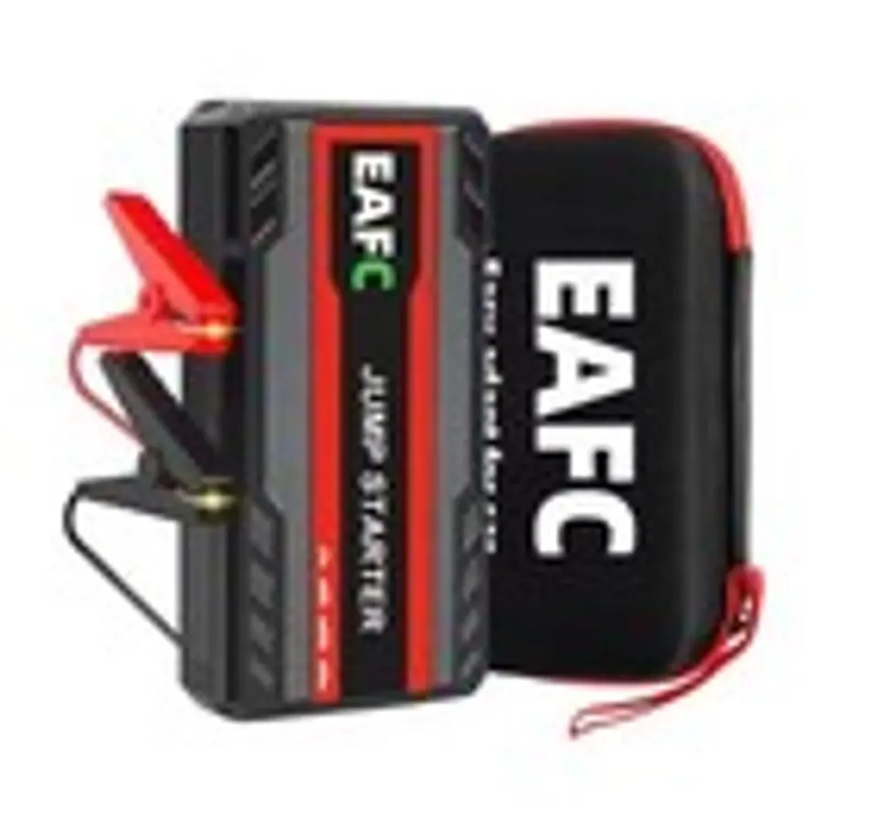 Arrancador de Batería Portátil EAFC 12V Power Bank Multifunción para Auto y Moto 3