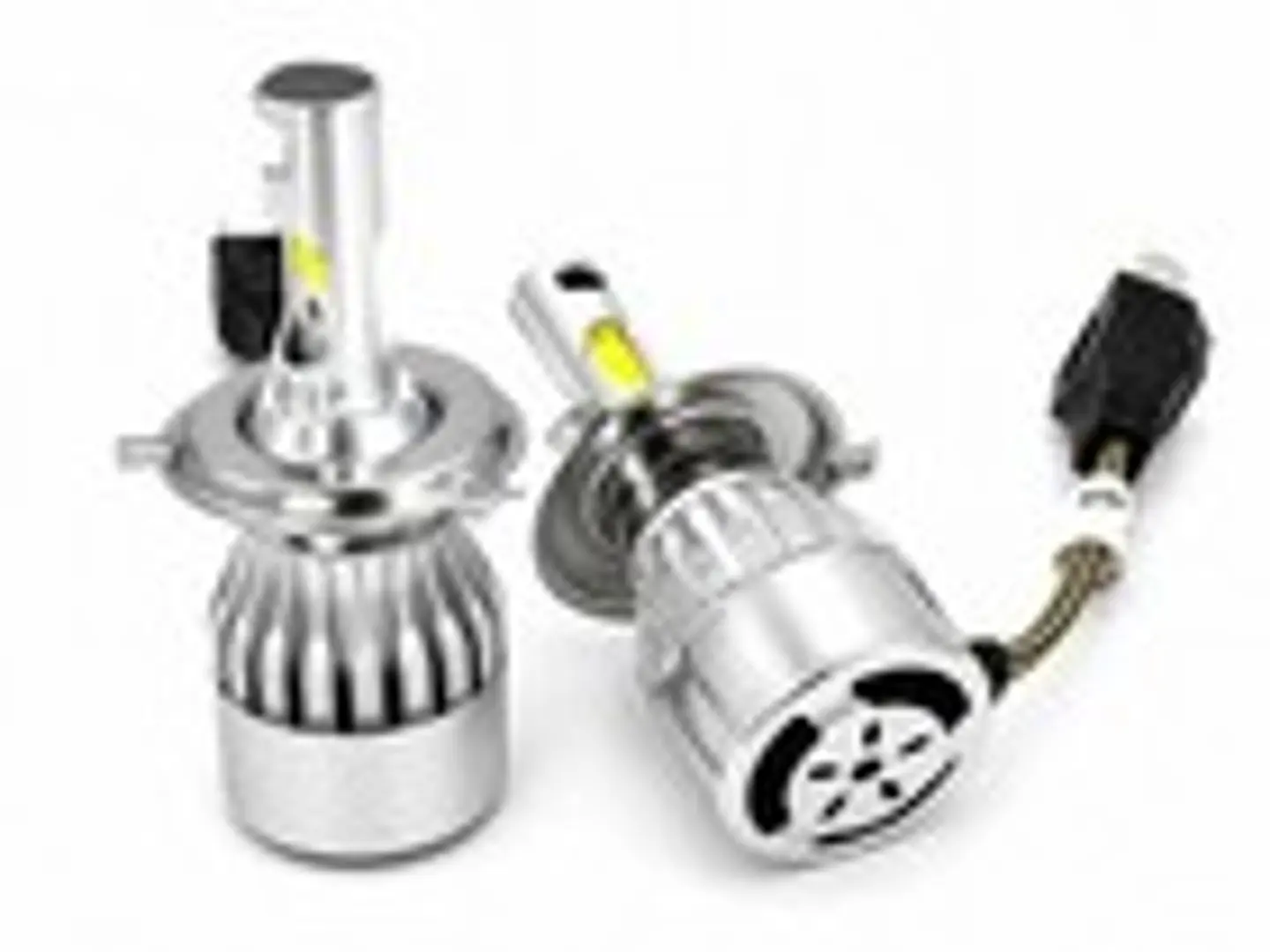 Kit Ampolletas LED H4 para Auto, Conversión Halógeno a LED 6000K Alta y Baja 3