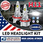 Ampolletas LED H11 6000K Universal Multi-Ajuste Faro Auto - Miniatura 1