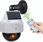 Lámpara Solar con Sensor de Movimiento Simil Cámara de Seguridad JX-5116 - Miniatura 2