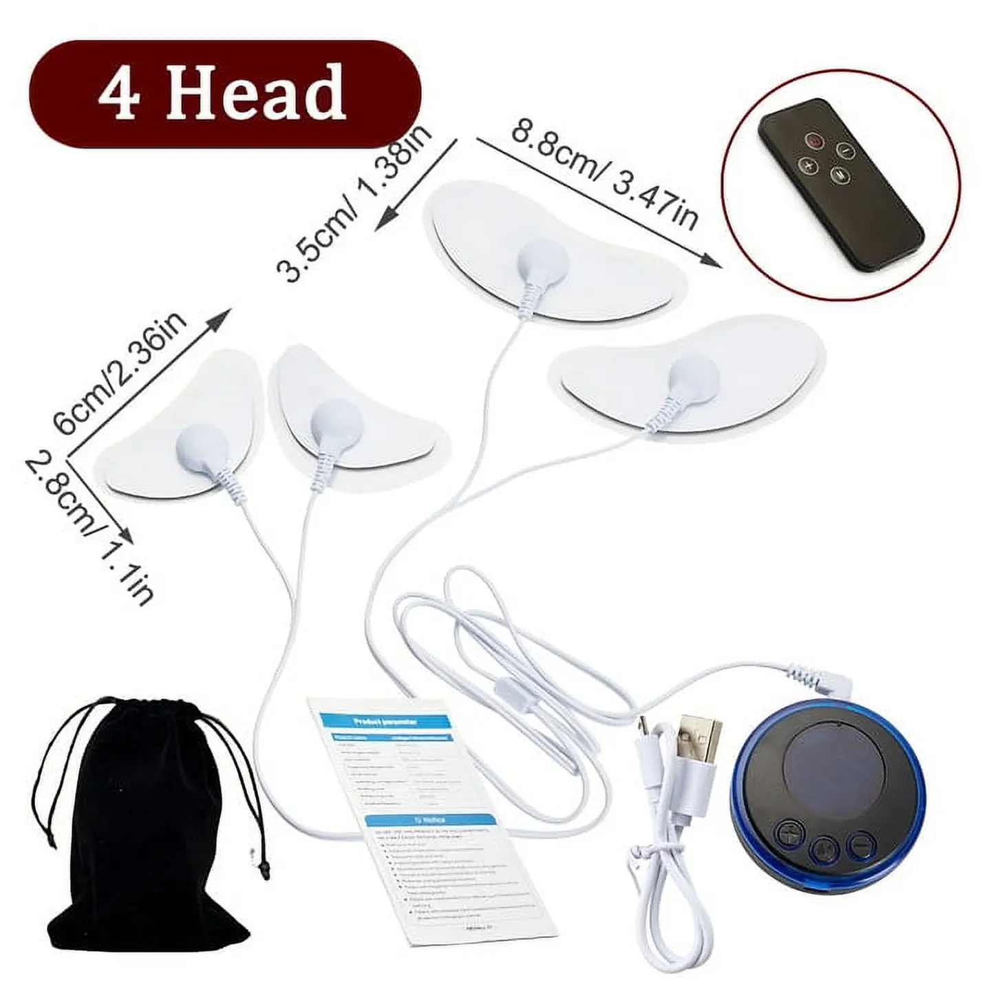 Masajeador Facial EMS con Control Remoto – Dispositivo de Bienestar y Tonificación Facial 2