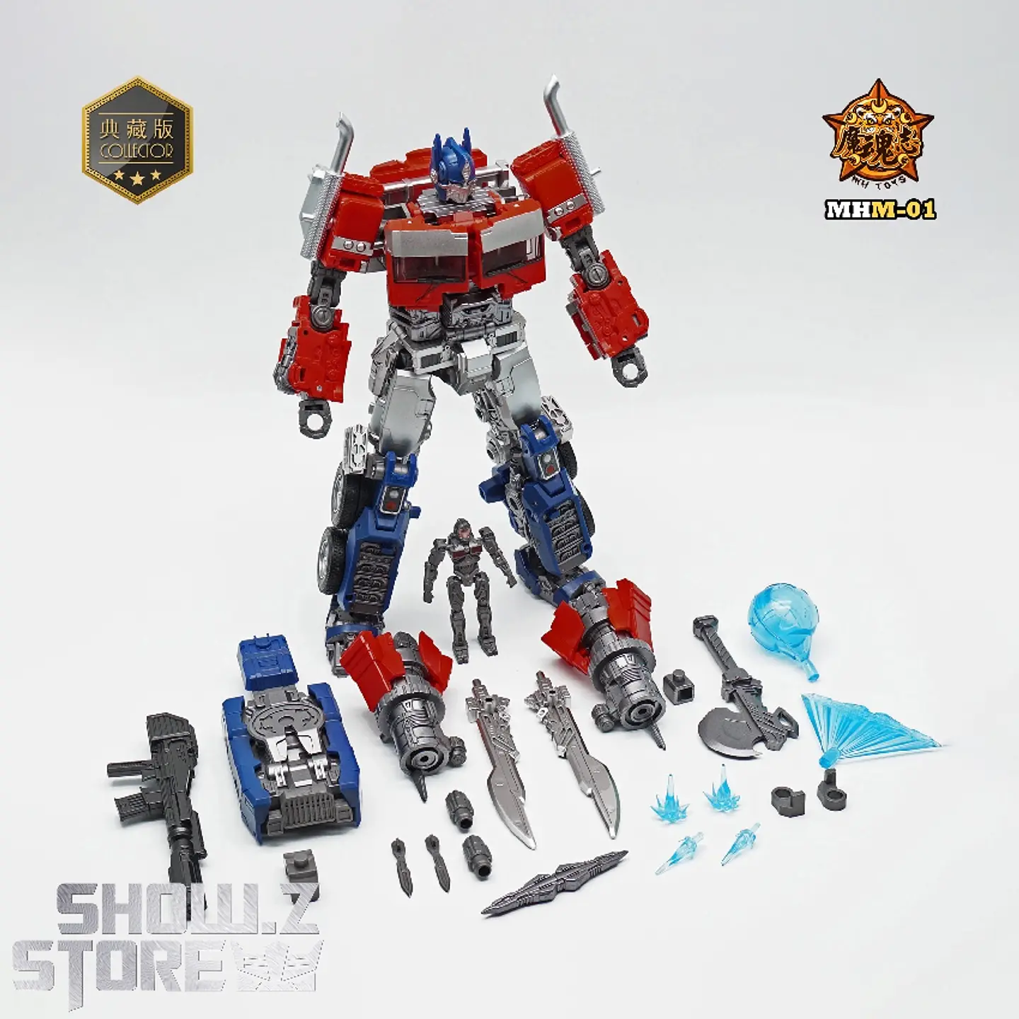 Robot de Juguete Transformable Mecha Militar MHM-01 - Figura de Acción Deformable 20cm 1