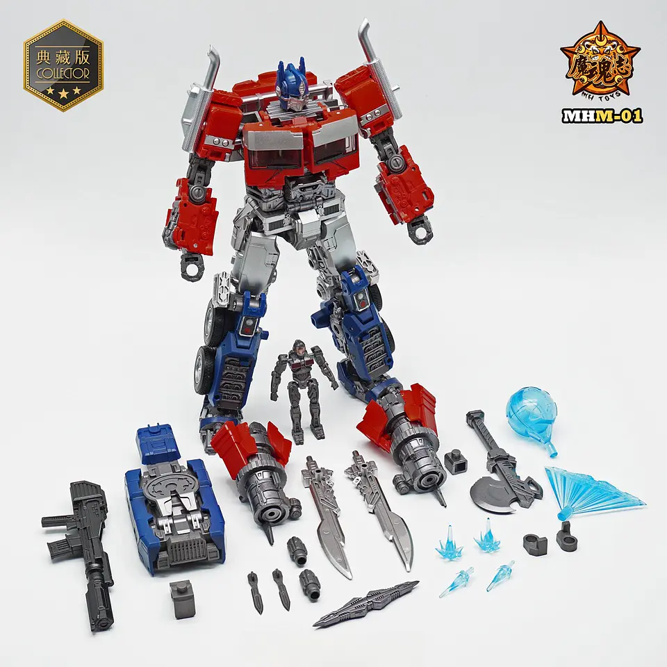 Robot de Juguete Transformable Mecha Militar MHM-01 - Figura de Acción Deformable 20cm 2