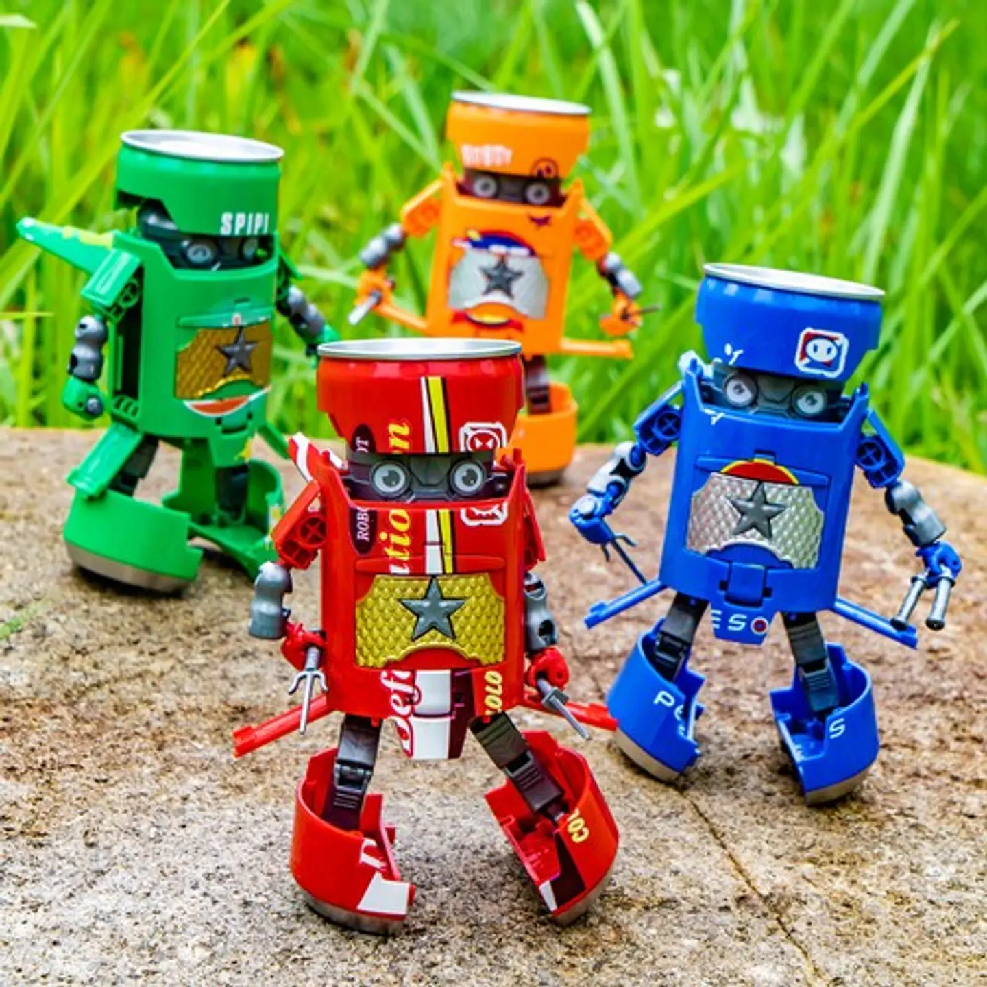 Robot de Juguete Transformable Mecha Rojo AC-03 - Figura de Acción Deformable +14 años 1