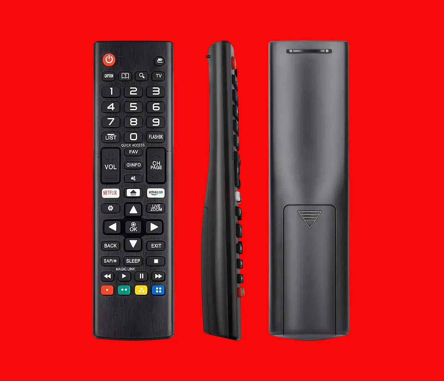 Control Remoto Compatible para Smart TV LG 4K/UHD/HD con Netflix y Amazon (No Original LG) 1
