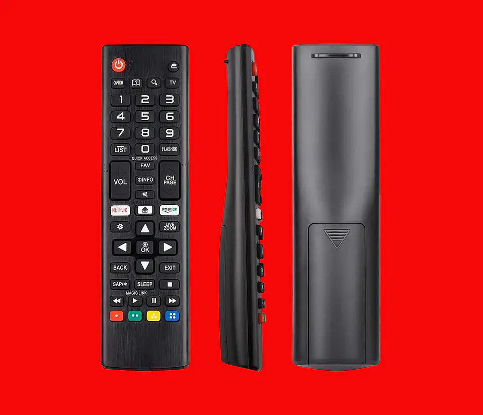Control Remoto Compatible para Smart TV LG 4K/UHD/HD con Netflix y Amazon (No Original LG) 1