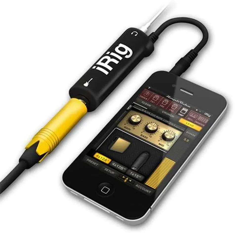 iRig AmpliTube IK Multimedia – Interfaz de Guitarra para iPhone/iPad/iPod 1