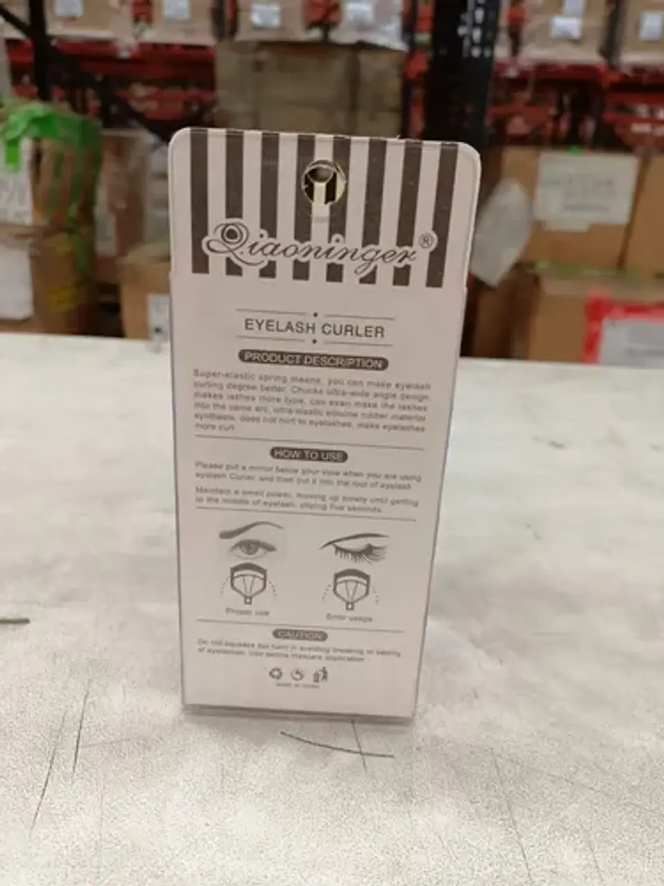 Encrespador de Pestañas Profesional Mango Tijera - Pack 6 4