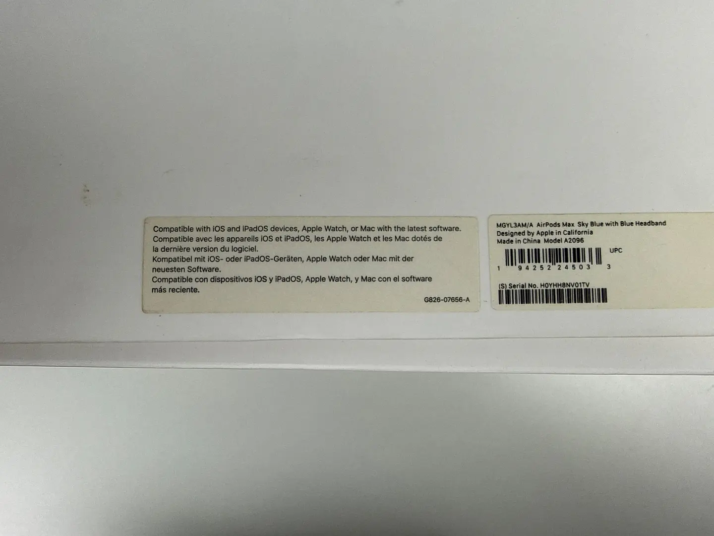 AirPods Max Sky Blue Original 2