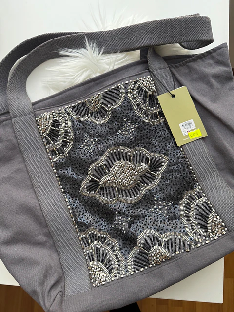 Tote bag pedrería marca Humana