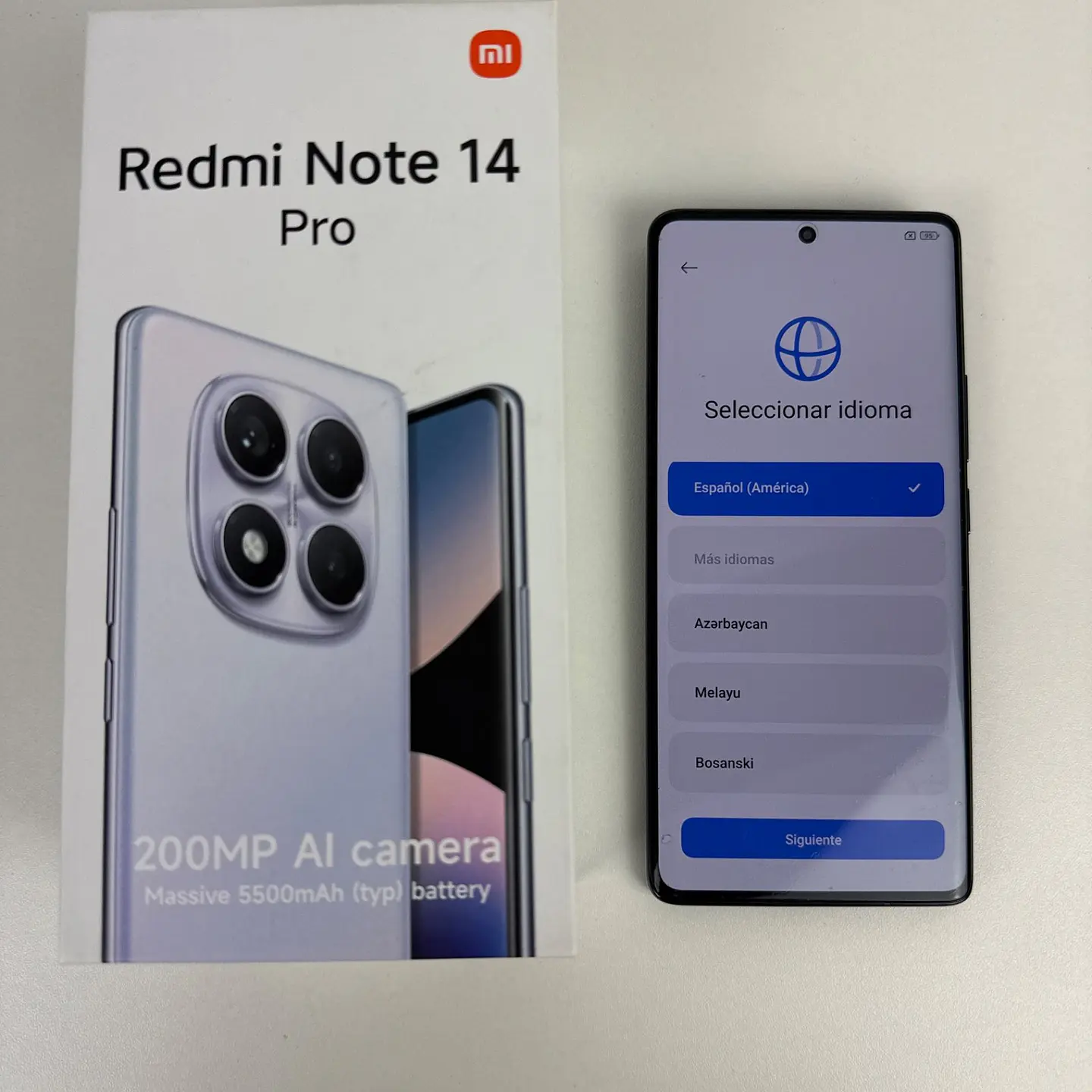 Celular Redmi Note 14 Pro 8GB 256GB Negro Ocaso 1