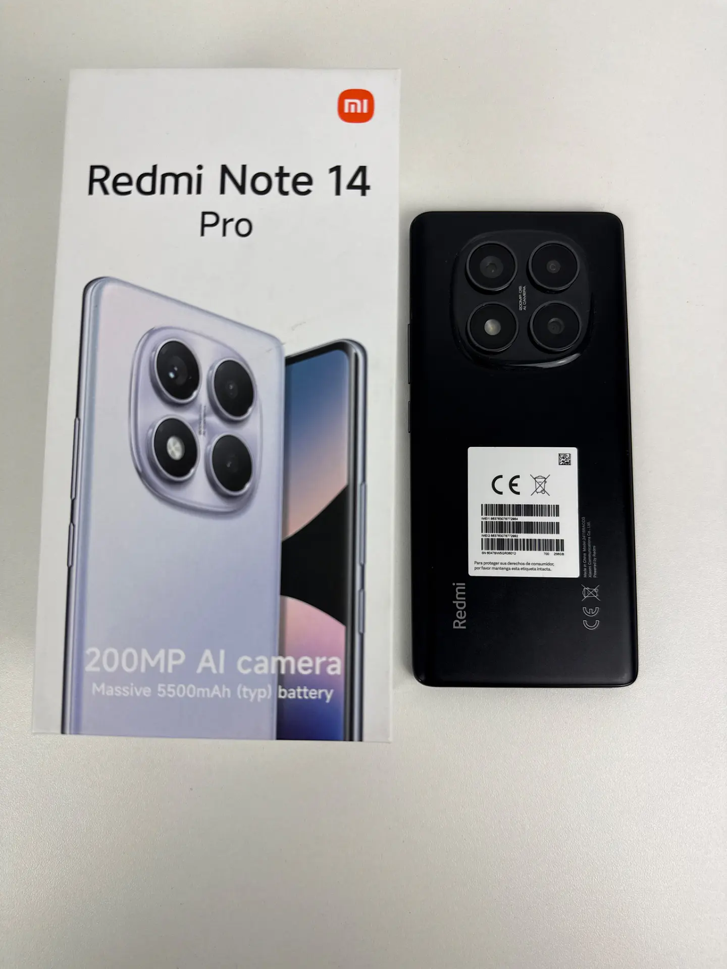Celular Redmi Note 14 Pro 8GB 256GB Negro Ocaso 3