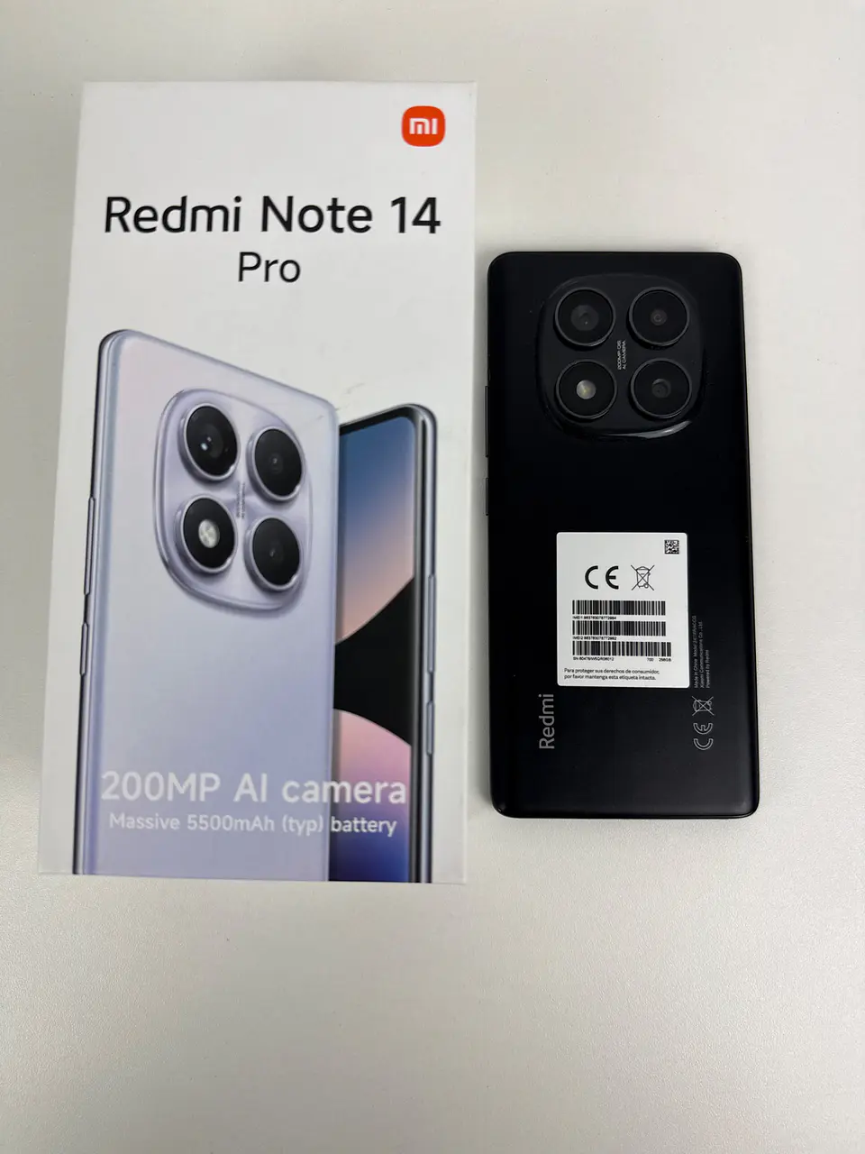 Celular Redmi Note 14 Pro 8GB 256GB Negro Ocaso 3